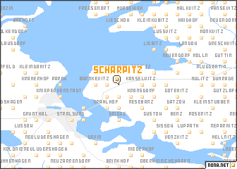 map of Scharpitz