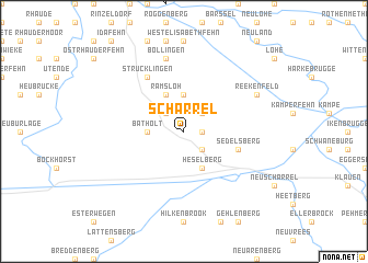 map of Scharrel