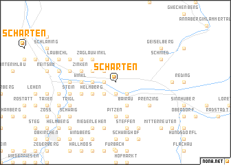 map of Scharten