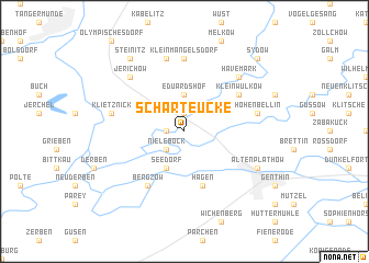 map of Scharteucke