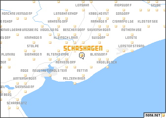 map of Schashagen