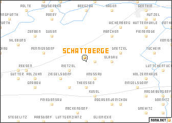 map of Schattberge