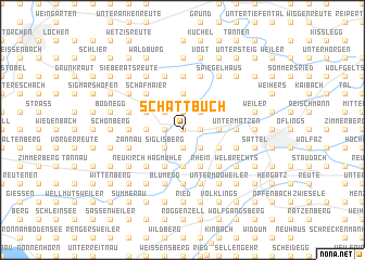 map of Schattbuch