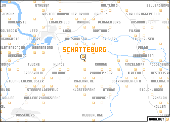 map of Schatteburg
