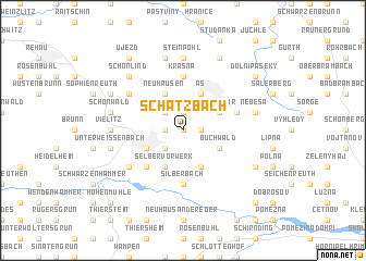 map of Schatzbach