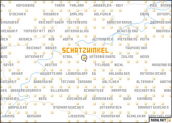 map of Schatzwinkel