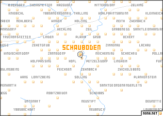 map of Schauboden