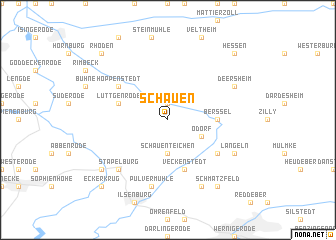 map of Schauen