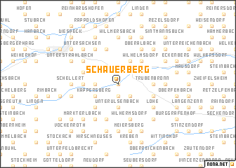 map of Schauerberg