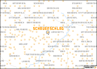 map of Schauerschlag