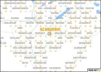 map of Schaurain