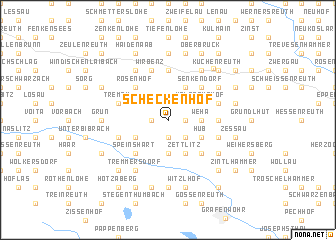 map of Scheckenhof