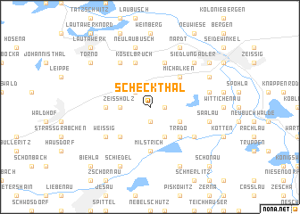 map of Scheckthal