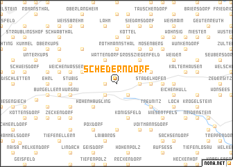 map of Schederndorf