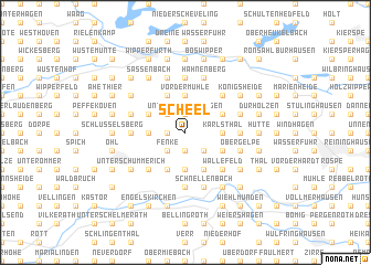 map of Scheel