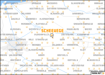 map of Scheewege