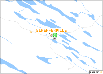 map of Schefferville