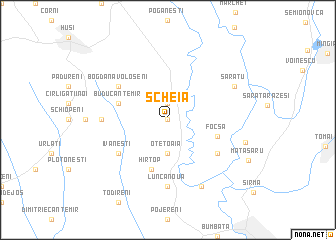 map of Scheia