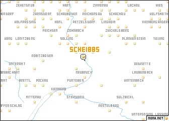 map of Scheibbs