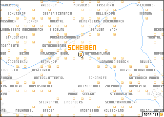 map of Scheiben