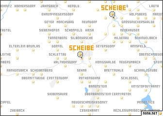 map of Scheibe