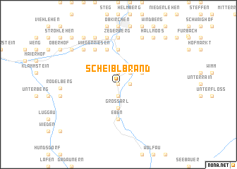 map of Scheiblbrand