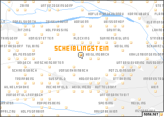 map of Scheiblingstein