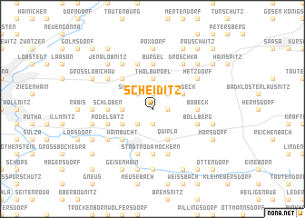 map of Scheiditz