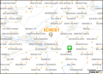 map of Scheidt