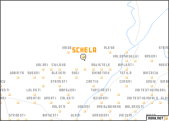 map of Schela