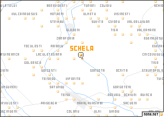 map of Schela