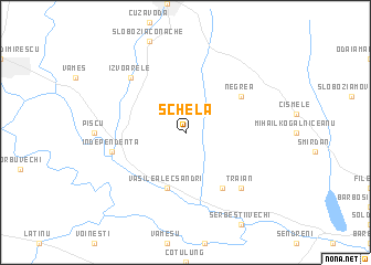 map of Schela