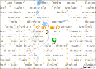 map of Schelchwitz