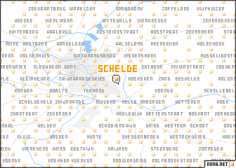 map of Schelde