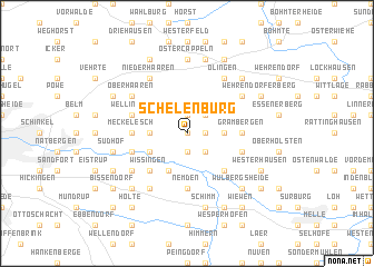 map of Schelenburg