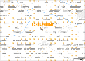 map of Schelfheide