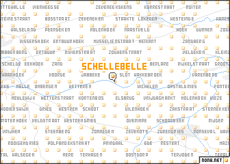 map of Schellebelle