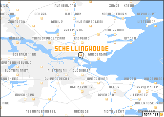 map of Schellingwoude