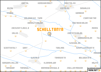 map of Schelltanya