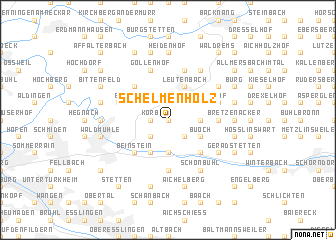 map of Schelmenholz