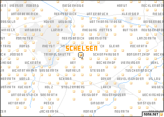 map of Schelsen