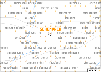 map of Schempach