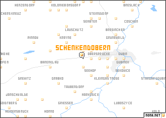 map of Schenkendöbern