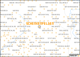 map of Schenkenfelden