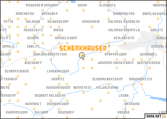 map of Schenkhäuser