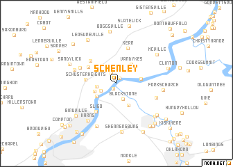 map of Schenley