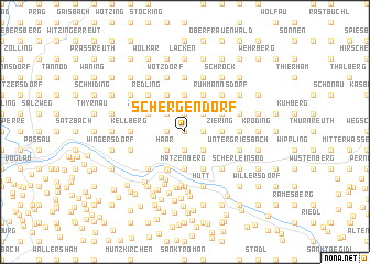 map of Schergendorf