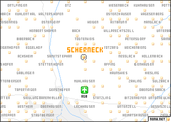 map of Scherneck