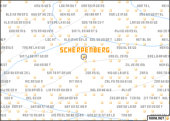 map of Scherpenberg