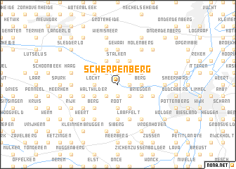 map of Scherpenberg